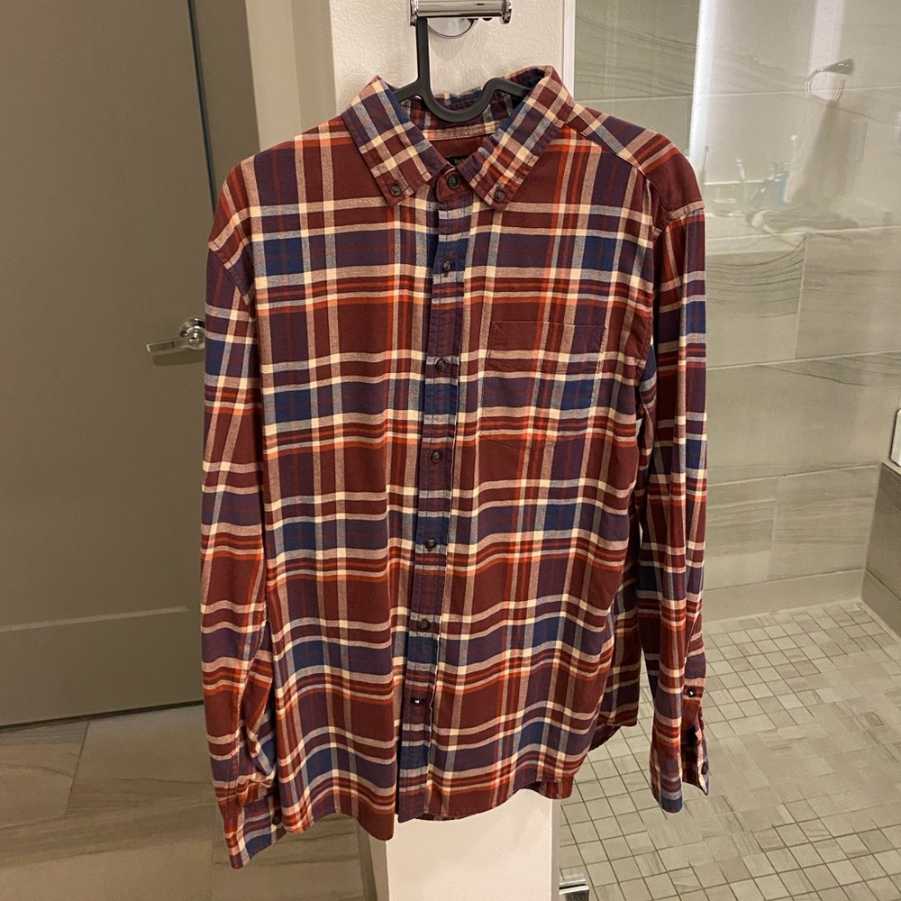 Banana Republic Luxe Flannel - Slim Medium